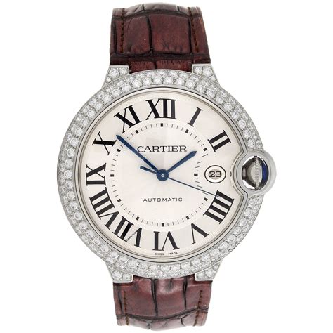 cartier ballon bleu 42mm diamond.